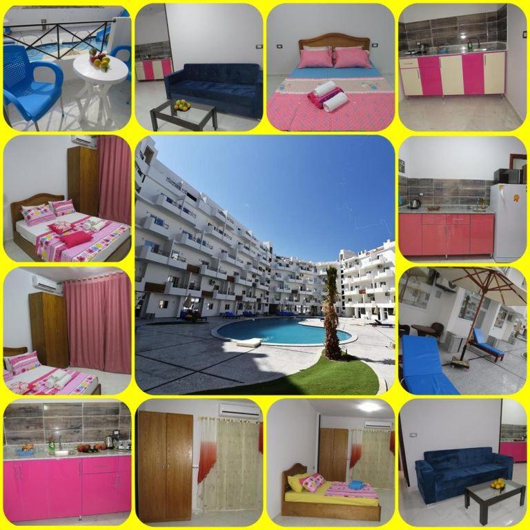 Apartment Dolcezza Near The Sea Redsealine Hurghada Exteriör bild