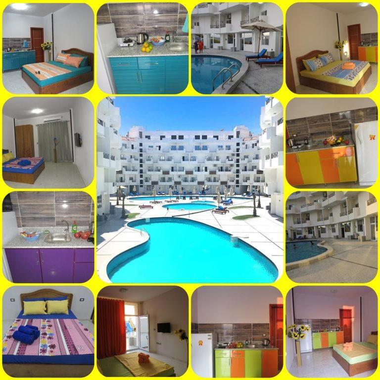 Apartment Dolcezza Near The Sea Redsealine Hurghada Exteriör bild